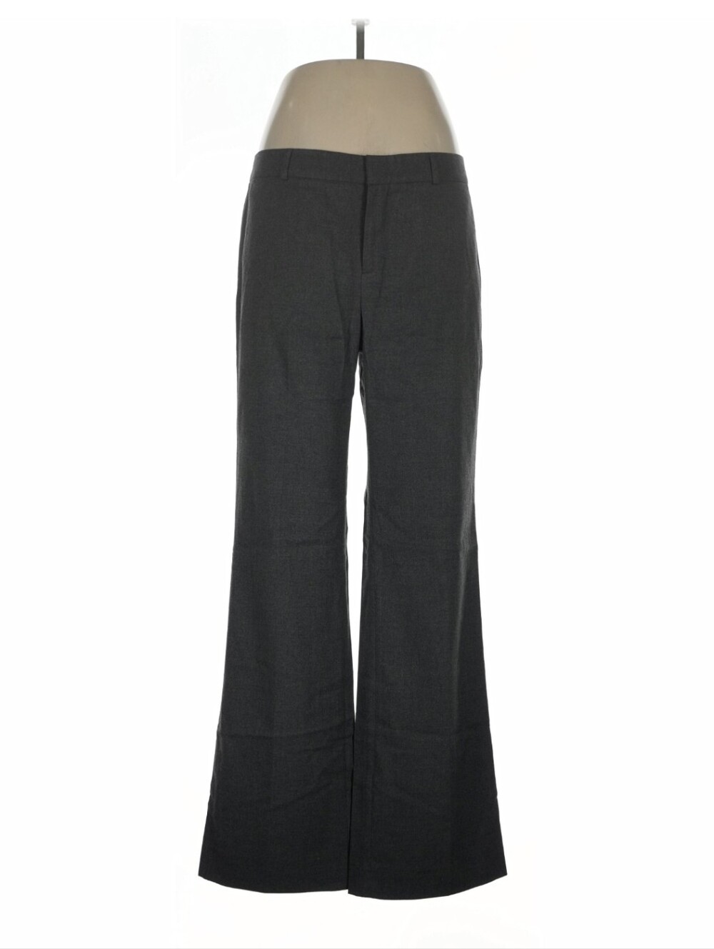NWT Banana Republic Martin Fit Bootcut Trousers Size 12 Charcoal